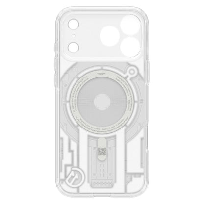 Pouzdro MagSafe pro Apple iPhone 18 Pro / 17 Pro, Spigen, C11 Ultra Hybrid MagFit Element, bílé ACS12308