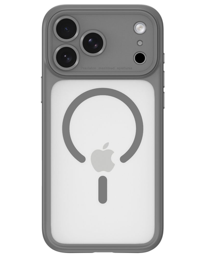 Pouzdro MagSafe pro Apple iPhone 18 Pro Max / 17 Pro Max, Tech-Protect, MagPeak CC, matně šedé