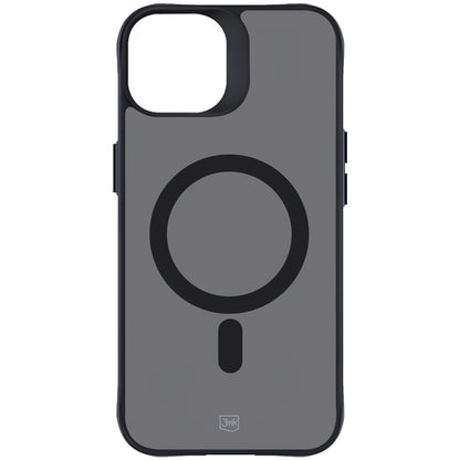 MagSafe pouzdro pro Apple iPhone 14 / 13, 3MK, Smoke MagCase, Černé