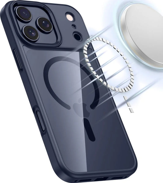 Pouzdro MagSafe pro Apple iPhone 17 Pro, Tech-Protect, Magmat, Námořnická modř