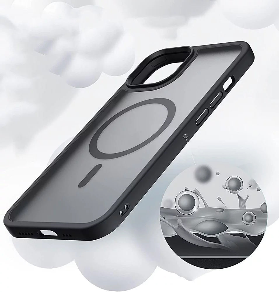 Pouzdro MagSafe pro Apple iPhone 13, Tech-Protect, Magmat, Námořnická modř
