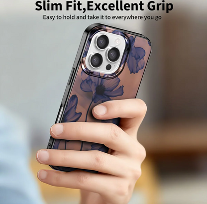 Pouzdro MagSafe pro Apple iPhone 16 Pro, Tech-Protect, Lamano Velvet Night, Černá