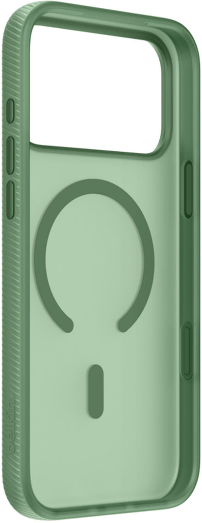MagSafe pouzdro pro Apple iPhone 17 Pro Max, Belkin, SheerForce Grip, Zelená MSA036hqSE