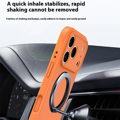 MagSafe Case for Apple iPhone 17 Pro, OEM, Liquid Silicone, Orange