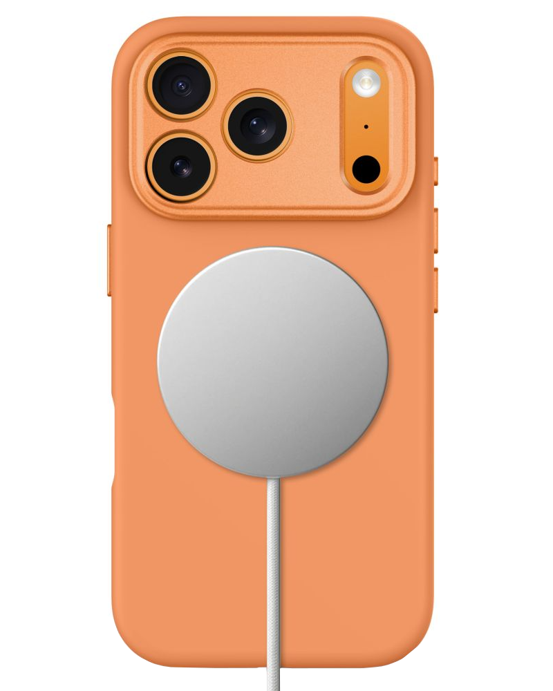 MagSafe pouzdro pro Apple iPhone 18 Pro / 17 Pro, Tech-Protect, Uniq CC, Oranžové