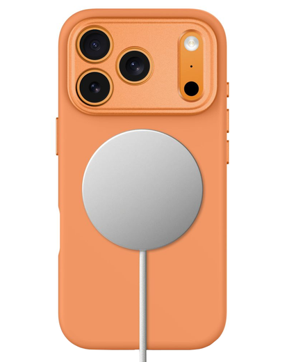 MagSafe pouzdro pro Apple iPhone 18 Pro / 17 Pro, Tech-Protect, Uniq CC, Oranžové