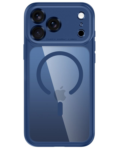 MagSafe pouzdro pro Apple iPhone 18 Pro Max / 17 Pro Max, Tech-Protect, MagPeak CC, Tmavě modrá