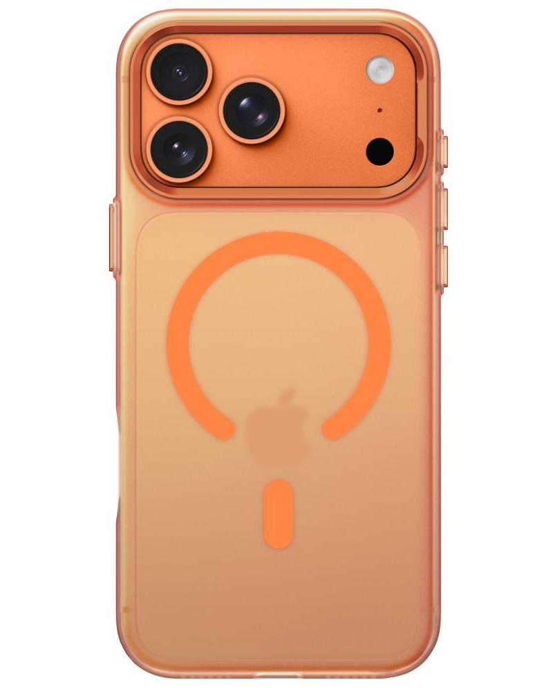 MagSafe pouzdro pro Apple iPhone 18 Pro Max / 17 Pro Max, Tech-Protect, MagZero, Matná oranžová