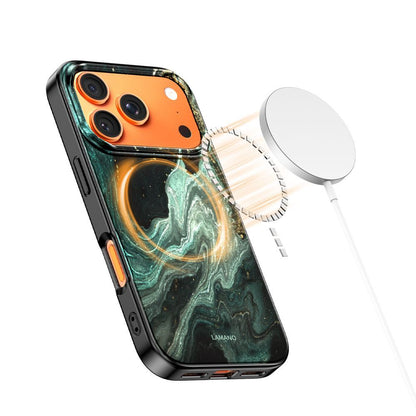 Pouzdro MagSafe pro Apple iPhone 17 Pro Max, Tech-Protect, Lamano Aura, Zelená