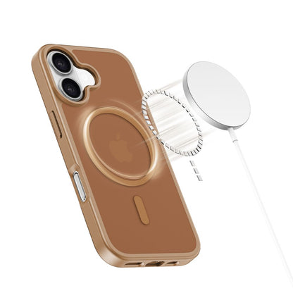 Pouzdro MagSafe pro Apple iPhone 17, Tech-Protect, BasicMag, Hnědá