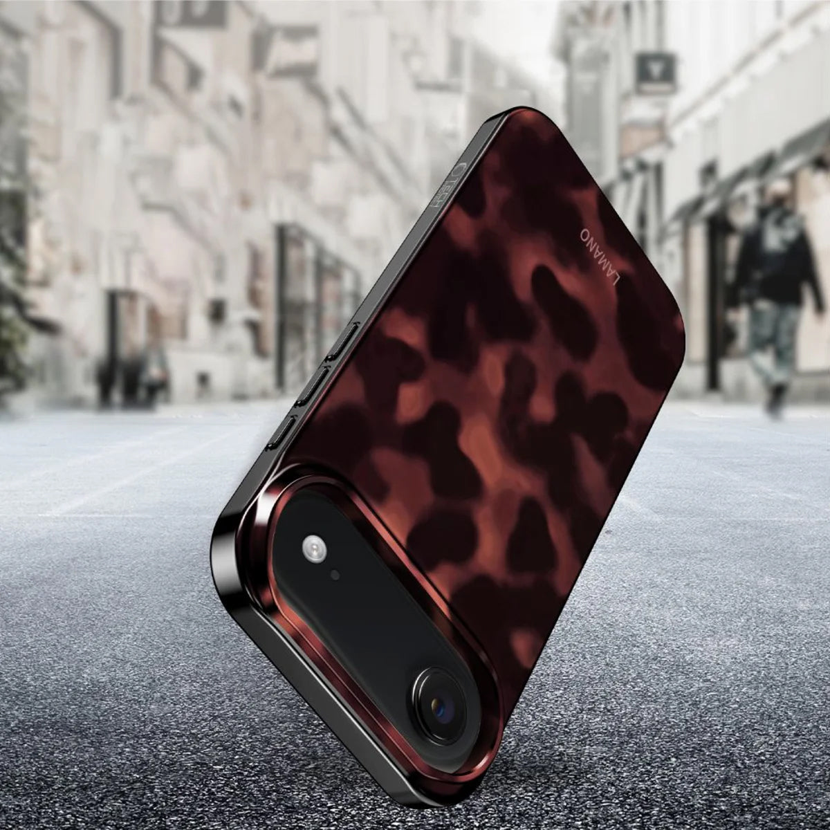 Pouzdro MagSafe pro Apple iPhone 17 Air, Tech-Protect, Lamano Panther, Černá