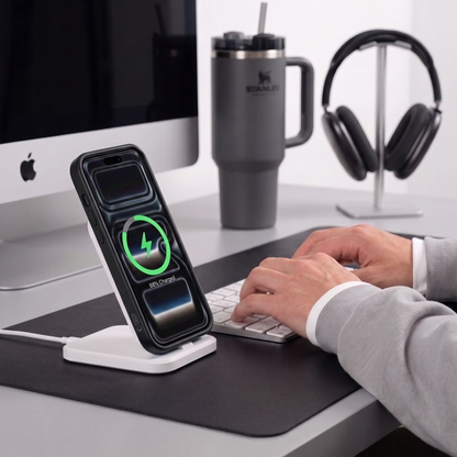 MagSafe pouzdro pro Apple iPhone 18 Pro / 17 Pro, Tech-Protect, BasicMag, Matná černá