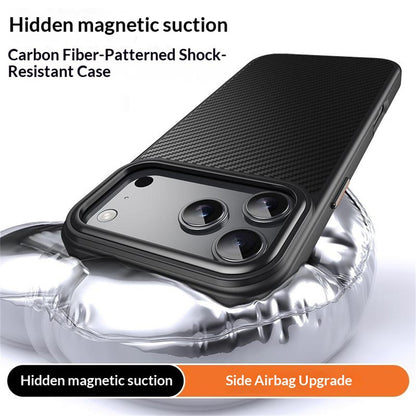 MagSafe pouzdro pro Apple iPhone 18 Pro / 17 Pro, OEM, Carbon, Černá