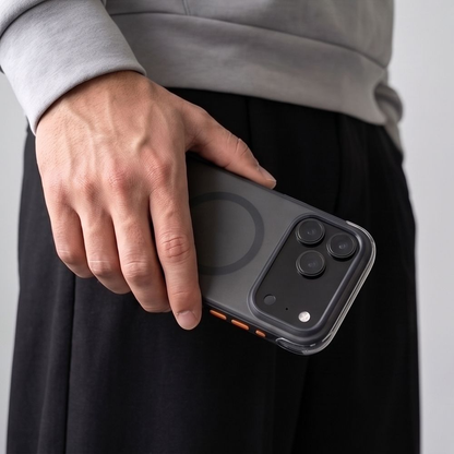 MagSafe pouzdro pro Apple iPhone 18 Pro / 17 Pro, Tech-Protect, MagAir CC, Matná černá