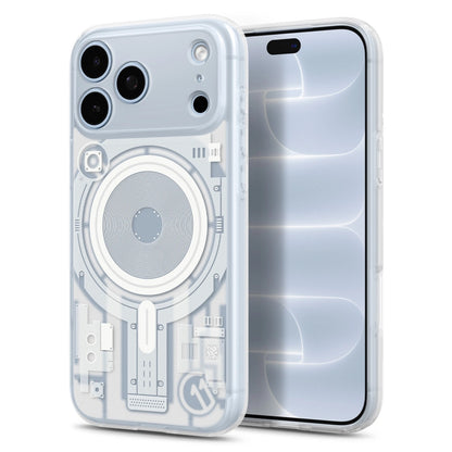 Pouzdro MagSafe pro Apple iPhone 18 Pro / 17 Pro, Spigen, C11 Ultra Hybrid MagFit Element, bílé ACS12308