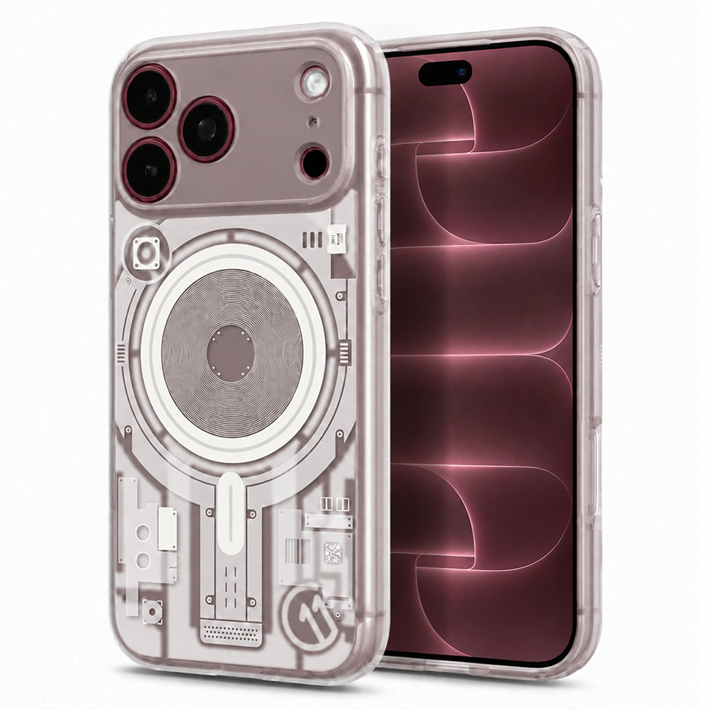 Pouzdro MagSafe pro Apple iPhone 18 Pro Max / 17 Pro Max, Spigen, C11 Ultra Hybrid MagFit Element, bílé ACS12307