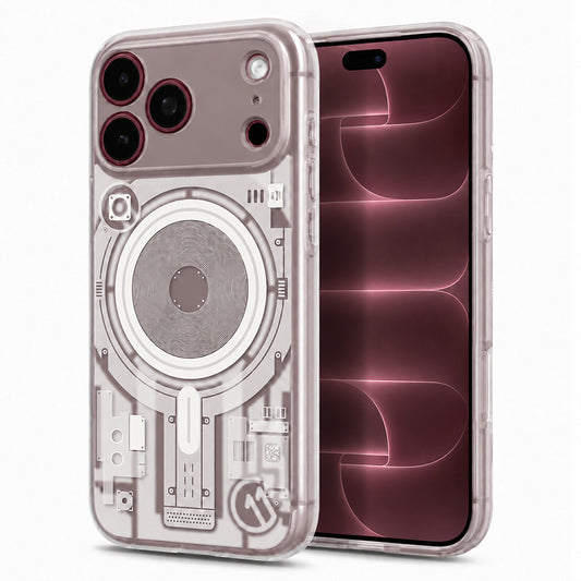 Pouzdro MagSafe pro Apple iPhone 18 Pro Max / 17 Pro Max, Spigen, C11 Ultra Hybrid MagFit Element, bílé ACS12307