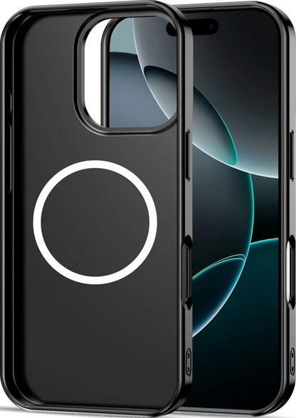 Pouzdro MagSafe pro Apple iPhone 16 Pro, Tech-Protect, Lamano Velvet Night, Černá