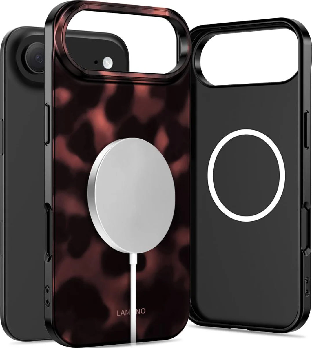 Pouzdro MagSafe pro Apple iPhone 17 Air, Tech-Protect, Lamano Panther, Černá