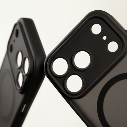 MagSafe Case for Apple iPhone 18 Pro / 17 Pro, OEM, Mag Big Hole, Matte Black
