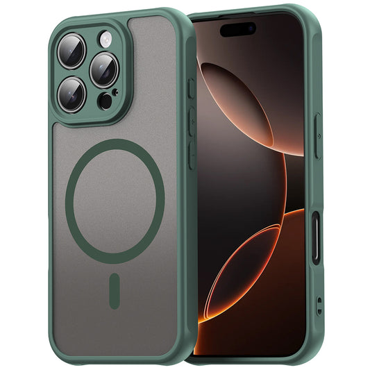 MagSafe pouzdro pro Apple iPhone 11 Pro Max, Techsuit, HaloFrost II, Zelené