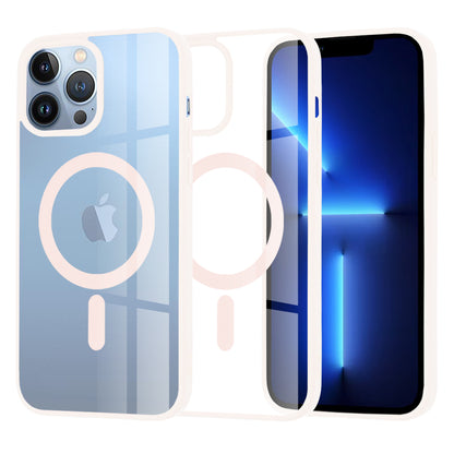 Pouzdro MagSafe pro Apple iPhone 13 Pro Max, Techsuit, Pro, Růžová