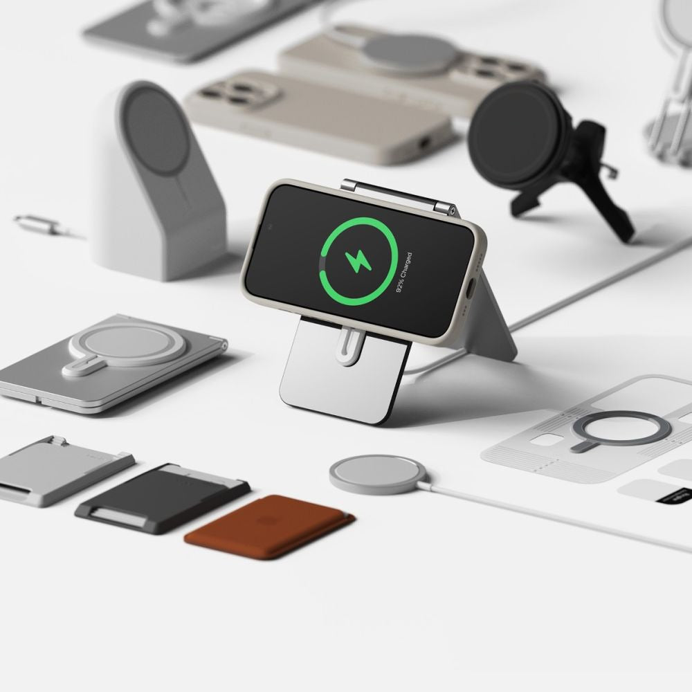 MagSafe pouzdro pro Apple iPhone 13 Pro, Techsuit, SoftFlex, Tmavě růžové