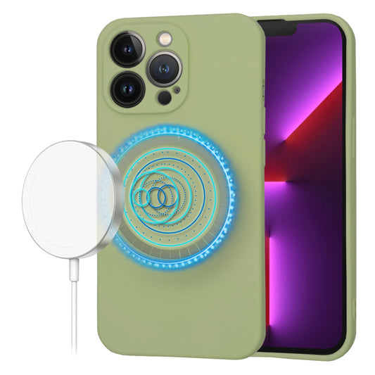 MagSafe pouzdro pro Apple iPhone 13 Pro, Techsuit, SoftFlex, Matcha