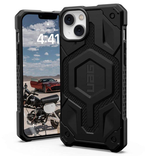 MagSafe pouzdro pro Apple iPhone 14 Plus, Urban Armor Gear, Monarch Pro Kevlar, černé