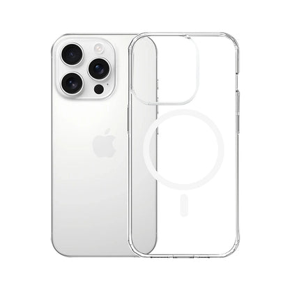 MagSafe pouzdro pro Apple iPhone 14 Pro, 3MK, Armor MagCase, Průhledné
