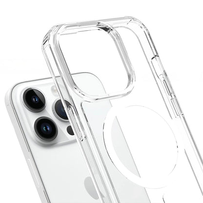 MagSafe pouzdro pro Apple iPhone 14 Pro, 3MK, Armor MagCase, Průhledné
