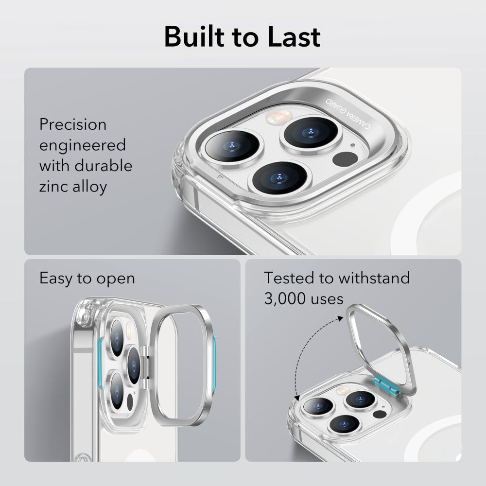 Pouzdro MagSafe pro Apple iPhone 14 Pro, ESR, Classic Kickstand, Průhledné