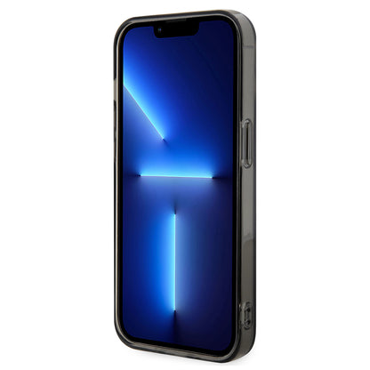 Pouzdro MagSafe pro Apple iPhone 14 Pro Max, Karl Lagerfeld, IML Ikonik Karl, Černá