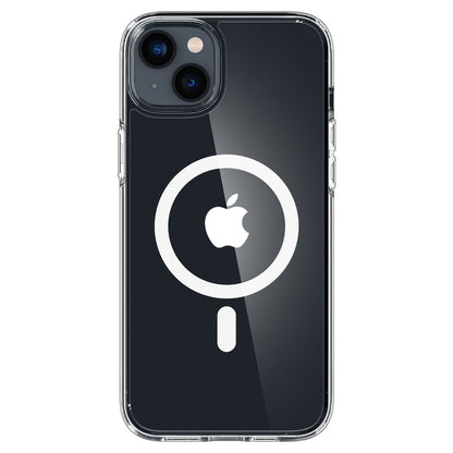 Pouzdro MagSafe pro Apple iPhone 14, Spigen, Ultra Hybrid, Bílá ACS05048