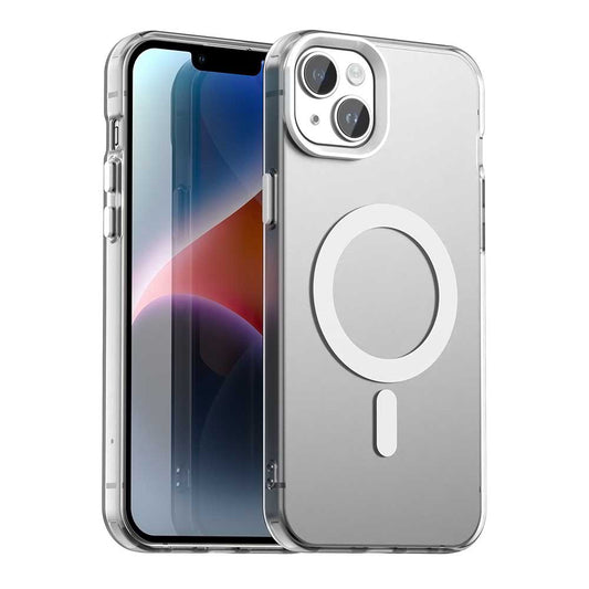 MagSafe pouzdro pro Apple iPhone 14, Techsuit, CandyCase, bílé
