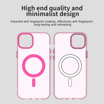 MagSafe pouzdro pro Apple iPhone 14, Techsuit, CandyCase, Růžová