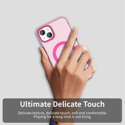 MagSafe pouzdro pro Apple iPhone 14, Techsuit, CandyCase, Růžová