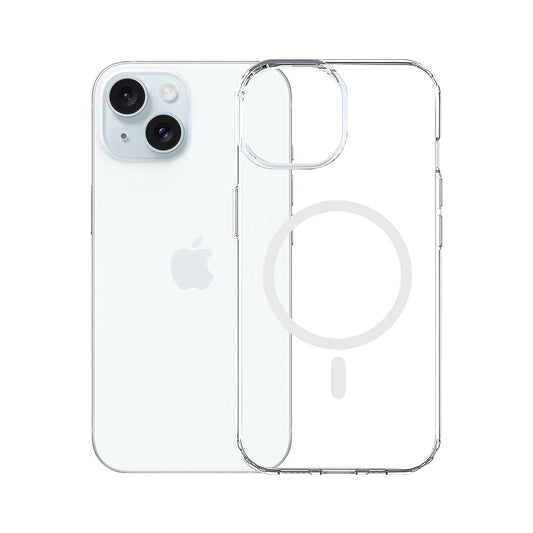 MagSafe pouzdro pro Apple iPhone 15, 3MK, Armor MagCase, průhledné