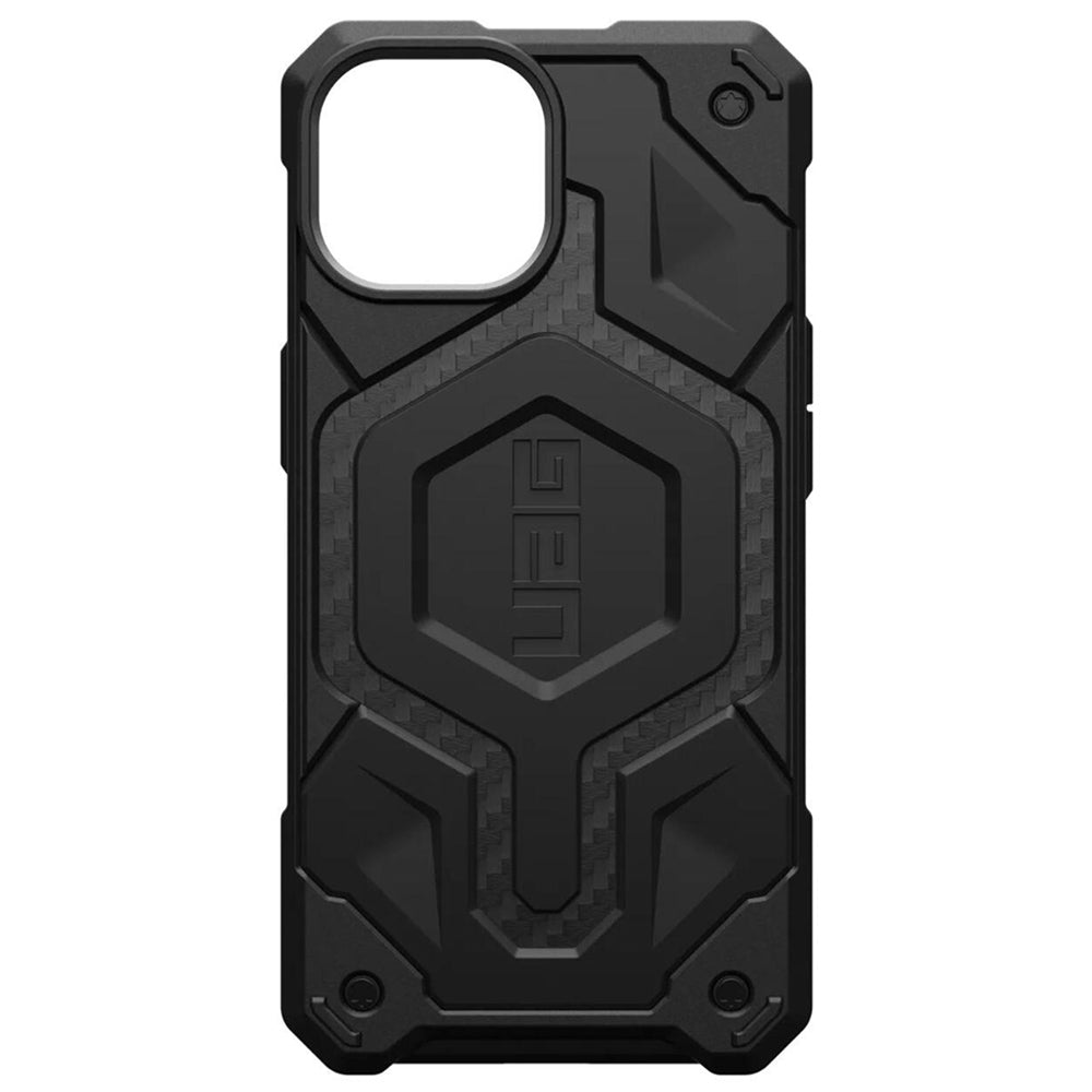 MagSafe pouzdro pro Apple iPhone 15 Plus, Urban Armor Gear, Monarch Pro Carbon, černé