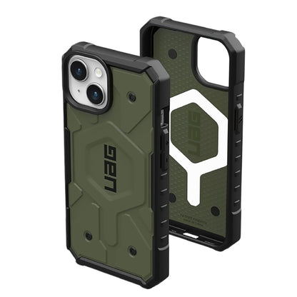 MagSafe pouzdro pro Apple iPhone 15 Plus, Urban Armor Gear, Pathfinder, Zelená