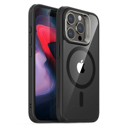 Pouzdro MagSafe pro Apple iPhone 15 Pro, ESR, Classic Hybrid Kickstand, Černé Transparentní