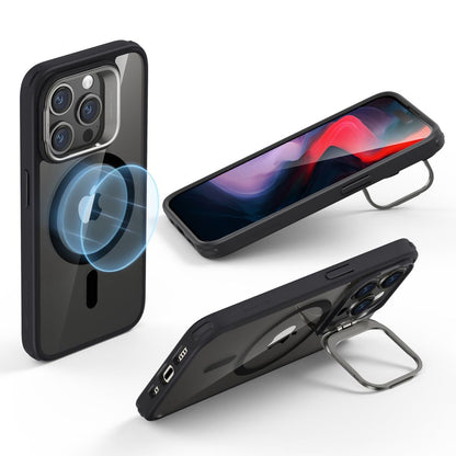Pouzdro MagSafe pro Apple iPhone 15 Pro, ESR, Classic Hybrid Kickstand, Černé Transparentní