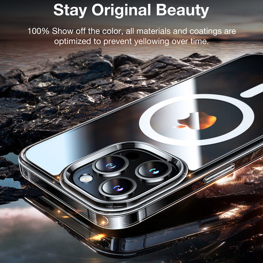 Pouzdro MagSafe pro Apple iPhone 15 Pro Max, Torras, Diamond, Průhledné
