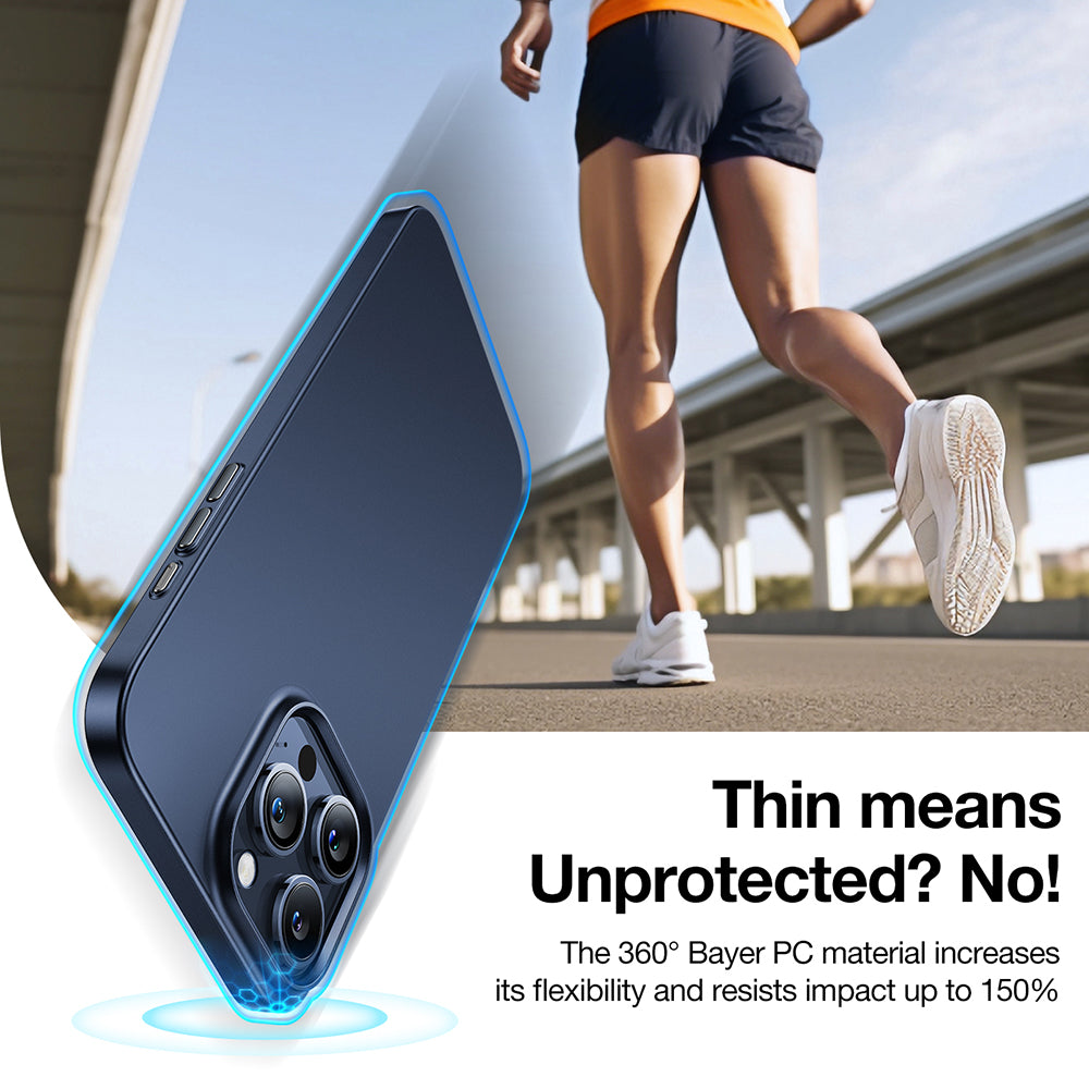MagSafe Case for Apple iPhone 15 Pro Max, Torras, OriginFit, Navy Blue