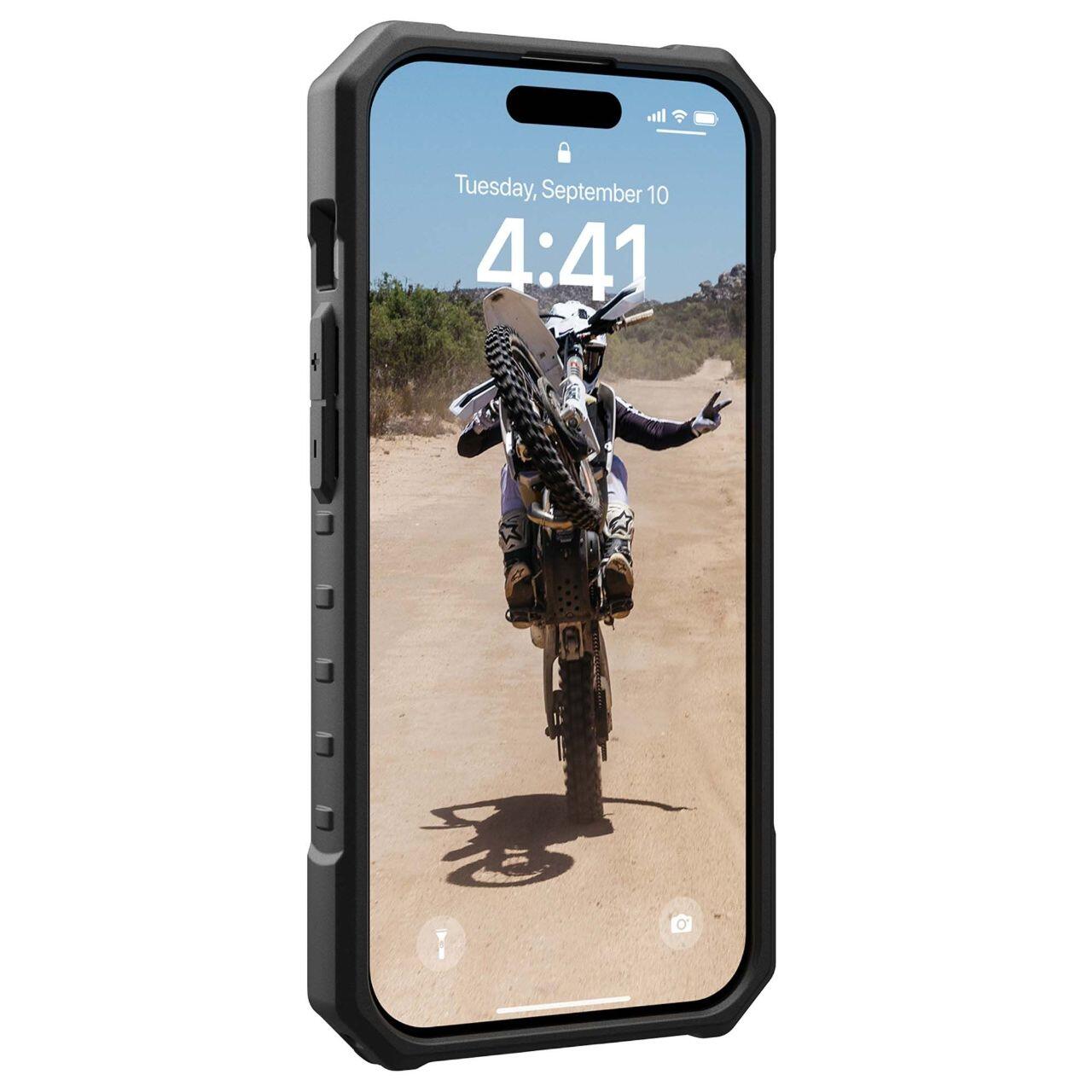 MagSafe pouzdro pro Apple iPhone 15 Pro Max, Urban Armor Gear, Pathfinder SE Geo Camo, Maskáčové