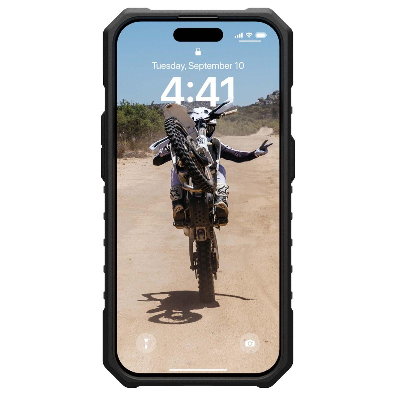 MagSafe pouzdro pro Apple iPhone 15 Pro Max, Urban Armor Gear, Pathfinder SE Geo Camo, Maskáčové