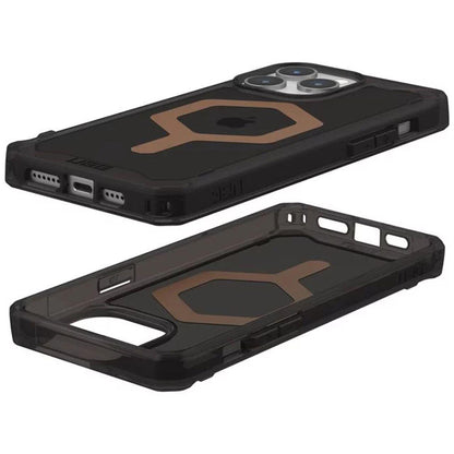 MagSafe pouzdro pro Apple iPhone 15 Pro Max, Urban Armor Gear, Plyo, Hnědá