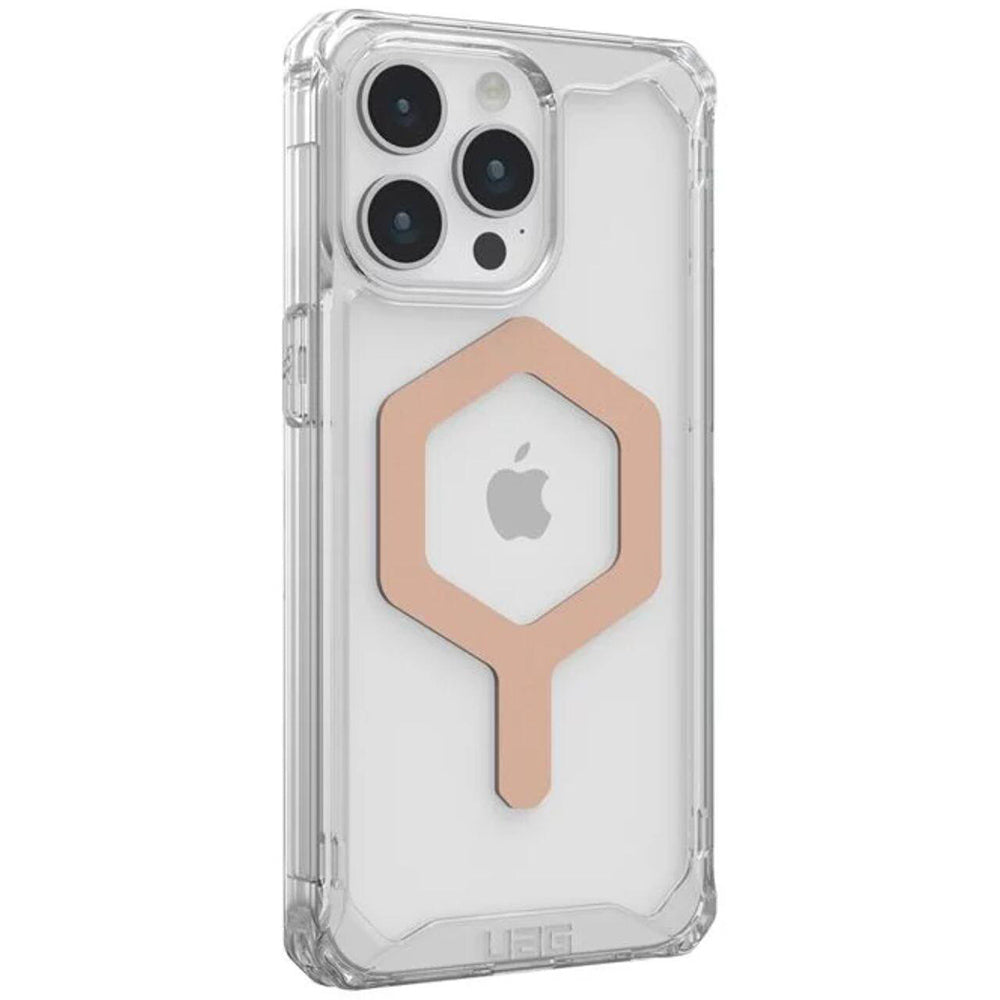 MagSafe pouzdro pro Apple iPhone 15 Pro Max, Urban Armor Gear, Plyo, Růžově zlatá
