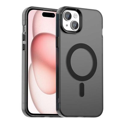 MagSafe pouzdro pro Apple iPhone 15, Techsuit, CandyCase, černé