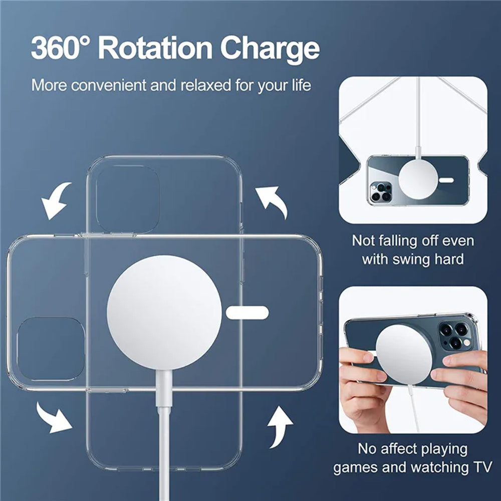 Pouzdro MagSafe pro Apple iPhone 15, Techsuit, Pro, Růžová